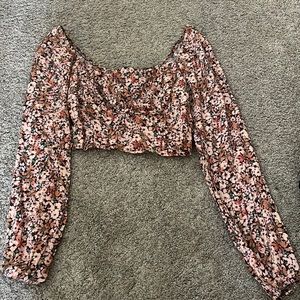 wild fable floral top